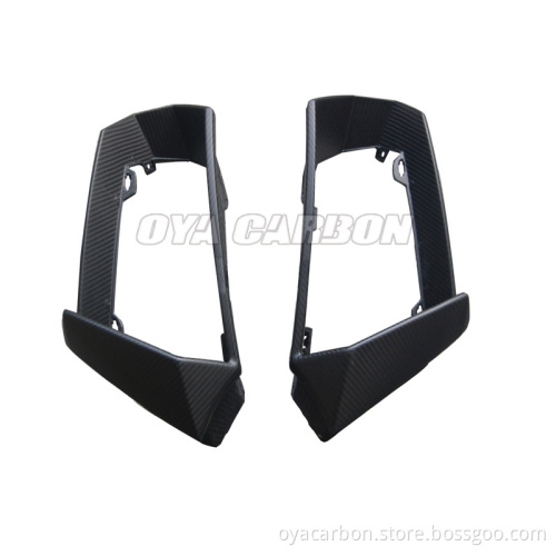 Carbon Fiber Rear Bumper Light Surround for Lamborghini Aventador 2011